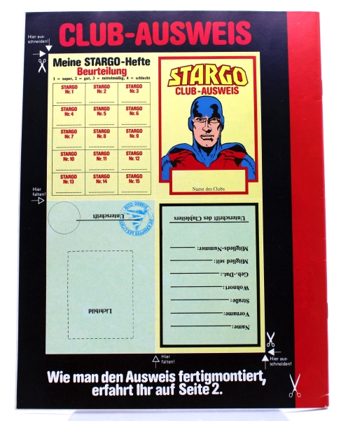 STARGO - Der Retter der Erde Comic Magazin Nr. 12: Im Zentrum der Unterwelt